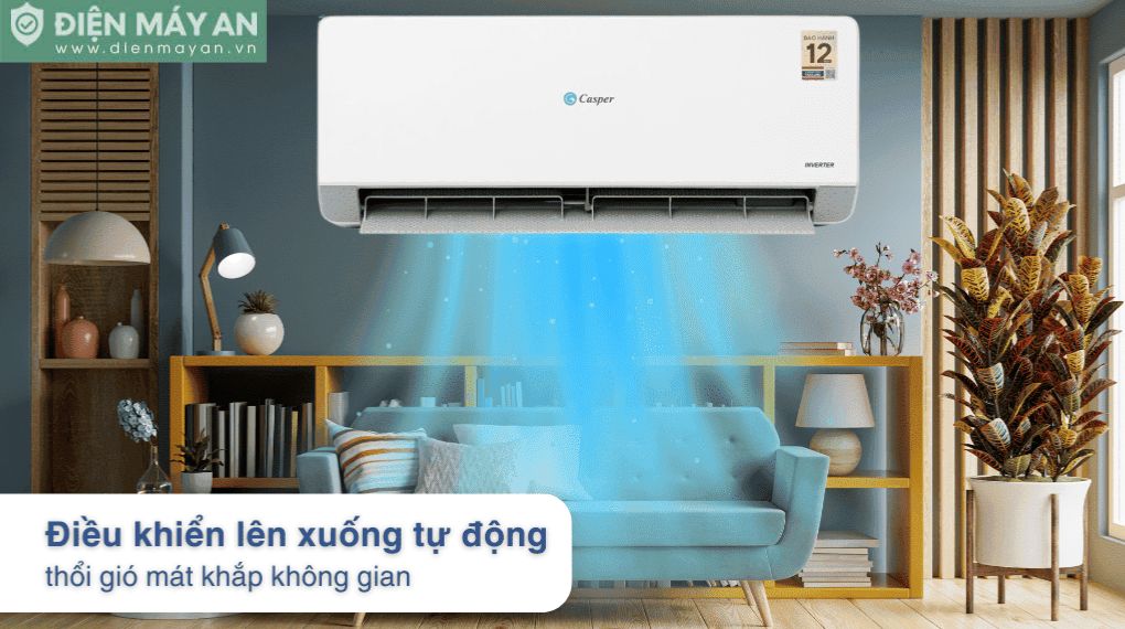 Điều hòa Casper Inverter 9000 BTU 1 chiều QC-09IU36A